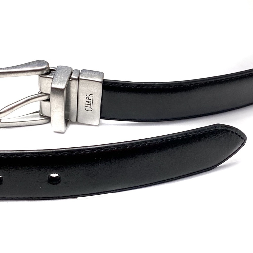 Chaps Men’s Faux Leather Reversible Belt - Picture 7 of 11